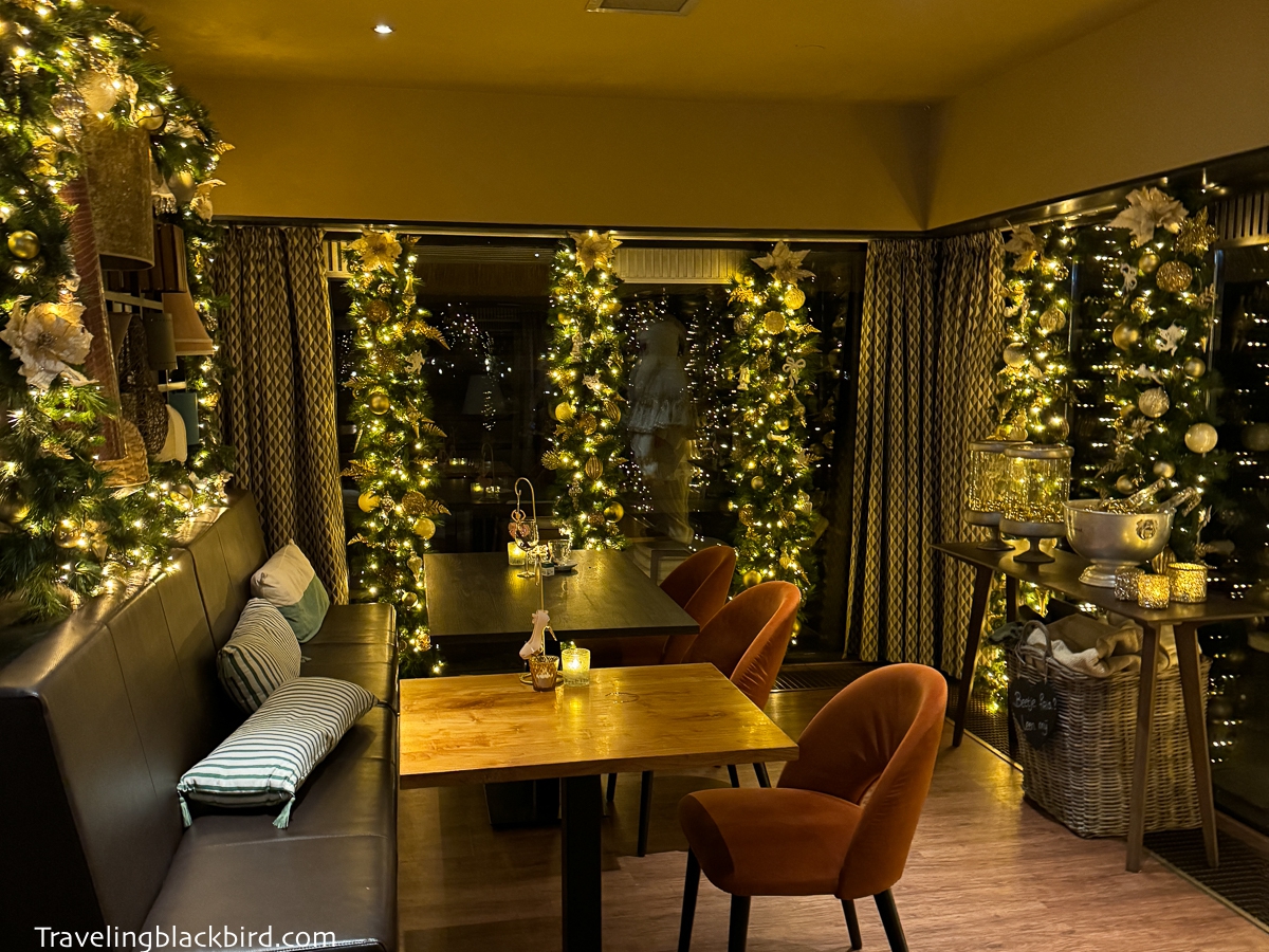 Kerstversiering hotel Hoog Holten