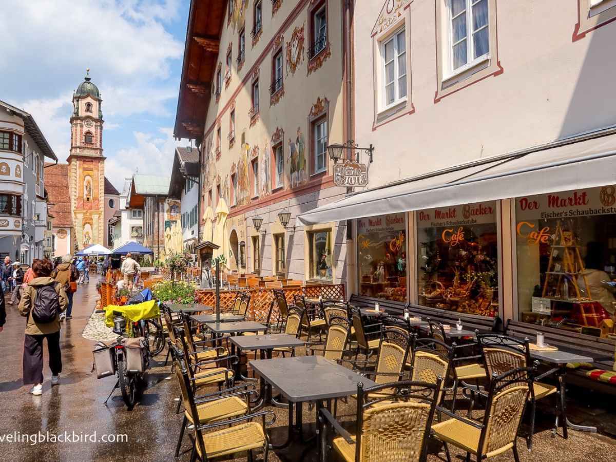 Lekker lunchen in Mittenwald